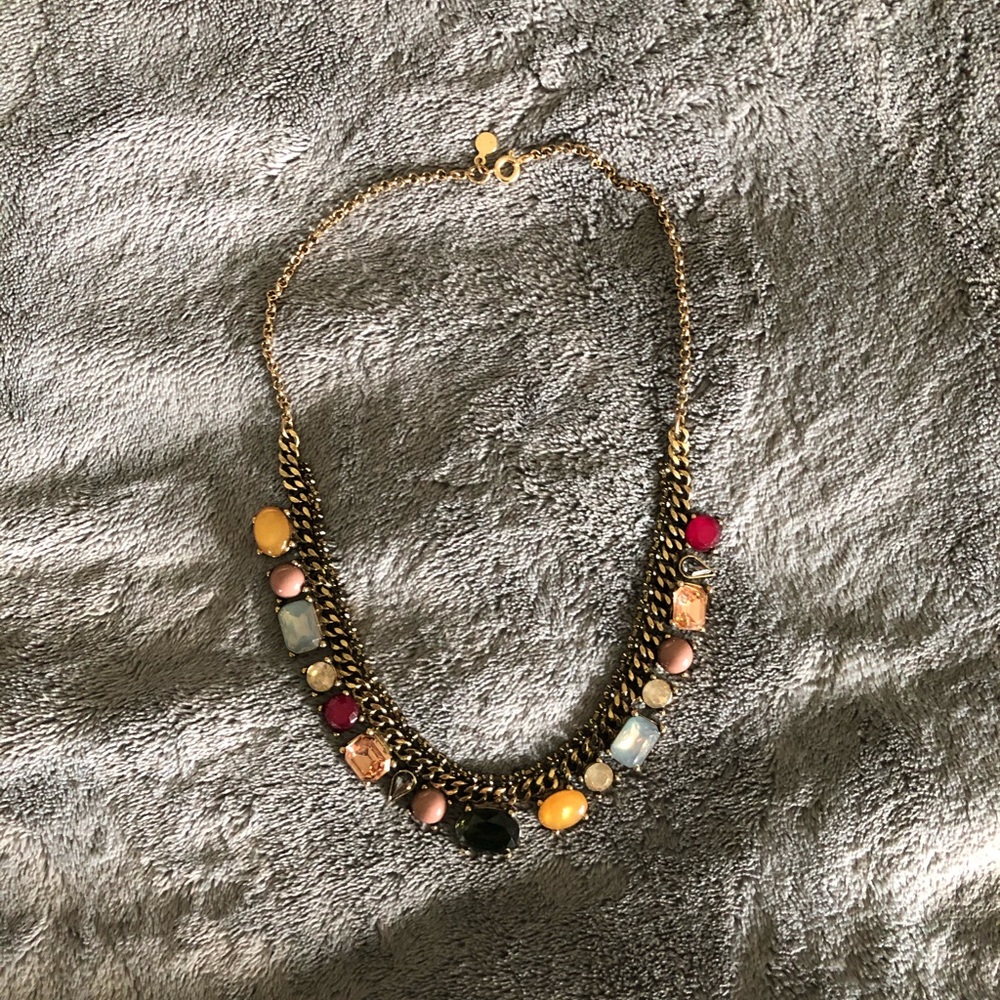 Loft Multicolored Jewel Necklace